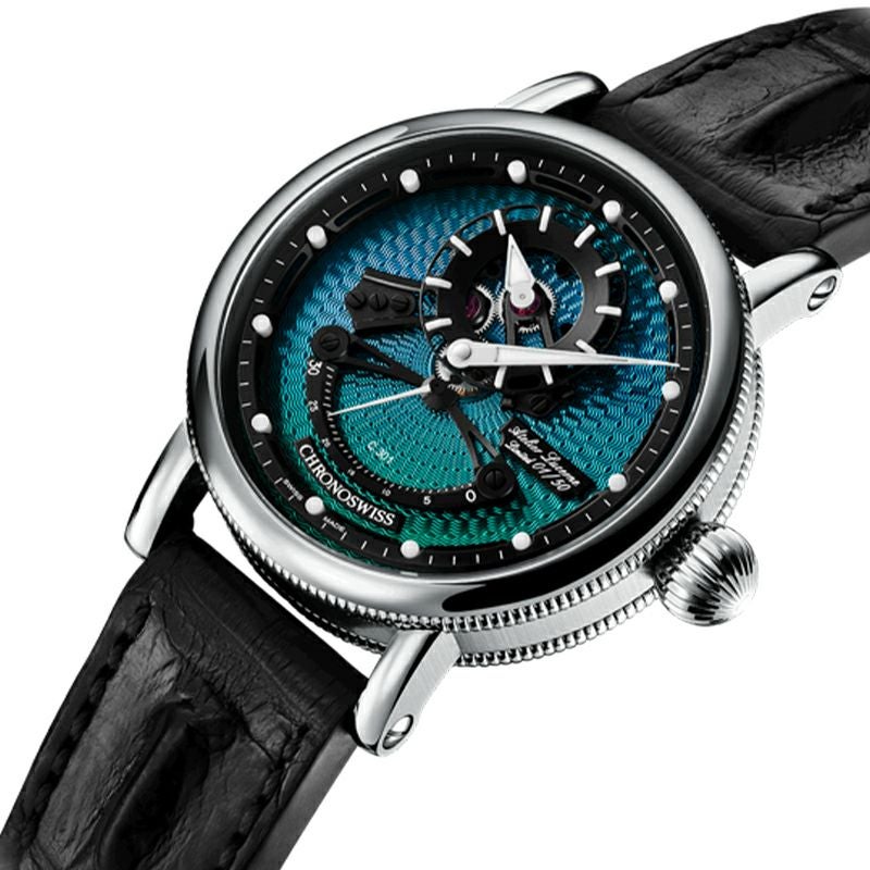 CHRONOSWISS OPEN GEAR RESEC PARAIBA クロノスイス オープンギア レ･セック パライバ CH-6923-TUBK