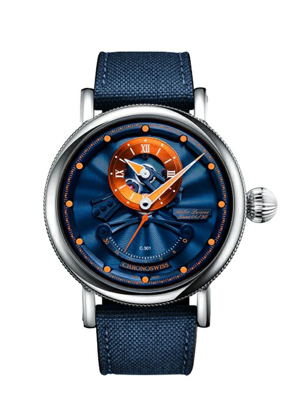 CHRONOSWISS OPEN GEAR RESEC KINGFISHER クロノスイス オープンギア レ･セック キングフィッシャー CH-6923-BLOR