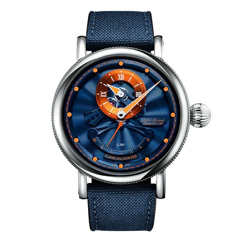 CHRONOSWISS OPEN GEAR RESEC KINGFISHER クロノスイス オープンギア レ･セック キングフィッシャー CH-6923-BLOR