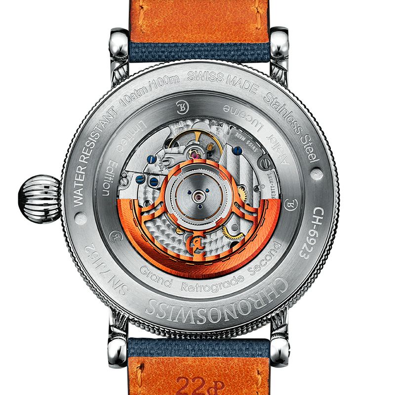 CHRONOSWISS OPEN GEAR RESEC KINGFISHER クロノスイス オープンギア レ･セック キングフィッシャー CH-6923-BLOR