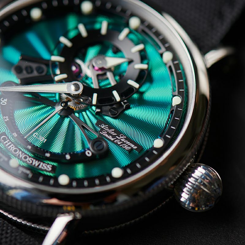 CHRONOSWISS OPEN GEAR RESEC CHAMELEON クロノスイス オープンギア レ･セック カメレオン CH-6923-PABK