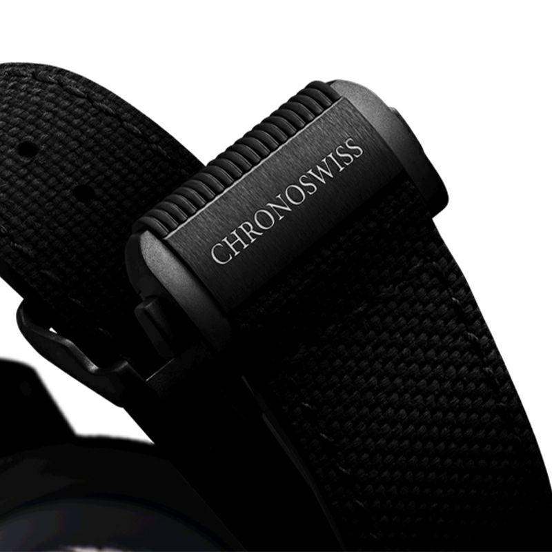 CHRONOSWISS OPEN GEAR RESEC BLUE ON BLACK クロノスイス オープンギア レ･セック ブルー･オン･ブラック CH-6925M-EBBK