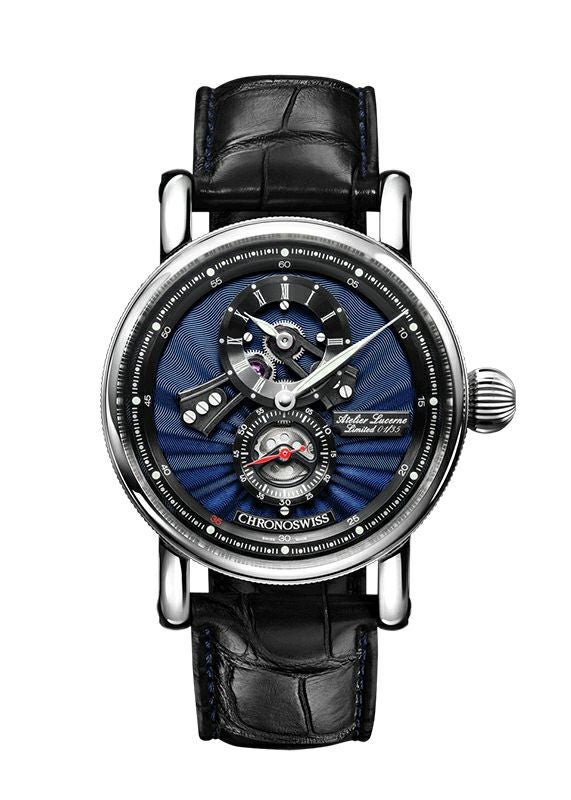 CHRONOSWISS FLYING REGULATOR OPEN GEAR ANNIVERSARY EDITION クロノスイス フライングレギュレーター オープンギア アニバーサリー エディション CH-8753-BLBK