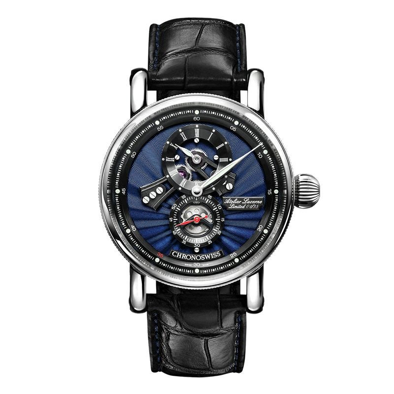 CHRONOSWISS FLYING REGULATOR OPEN GEAR ANNIVERSARY EDITION クロノスイス フライングレギュレーター オープンギア アニバーサリー エディション CH-8753-BLBK