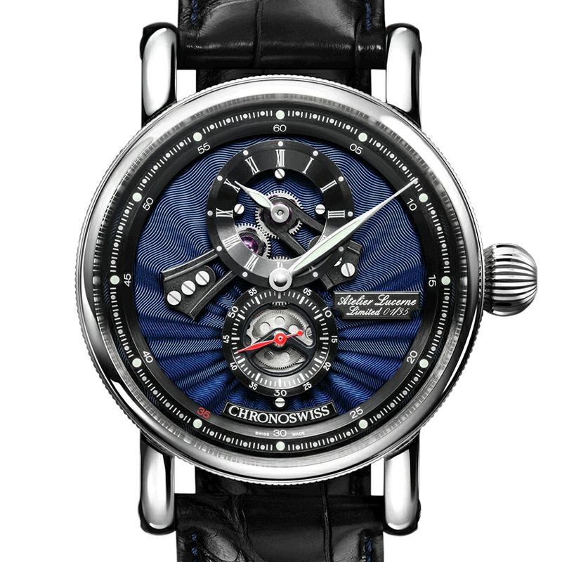 CHRONOSWISS FLYING REGULATOR OPEN GEAR ANNIVERSARY EDITION クロノスイス フライングレギュレーター オープンギア アニバーサリー エディション CH-8753-BLBK