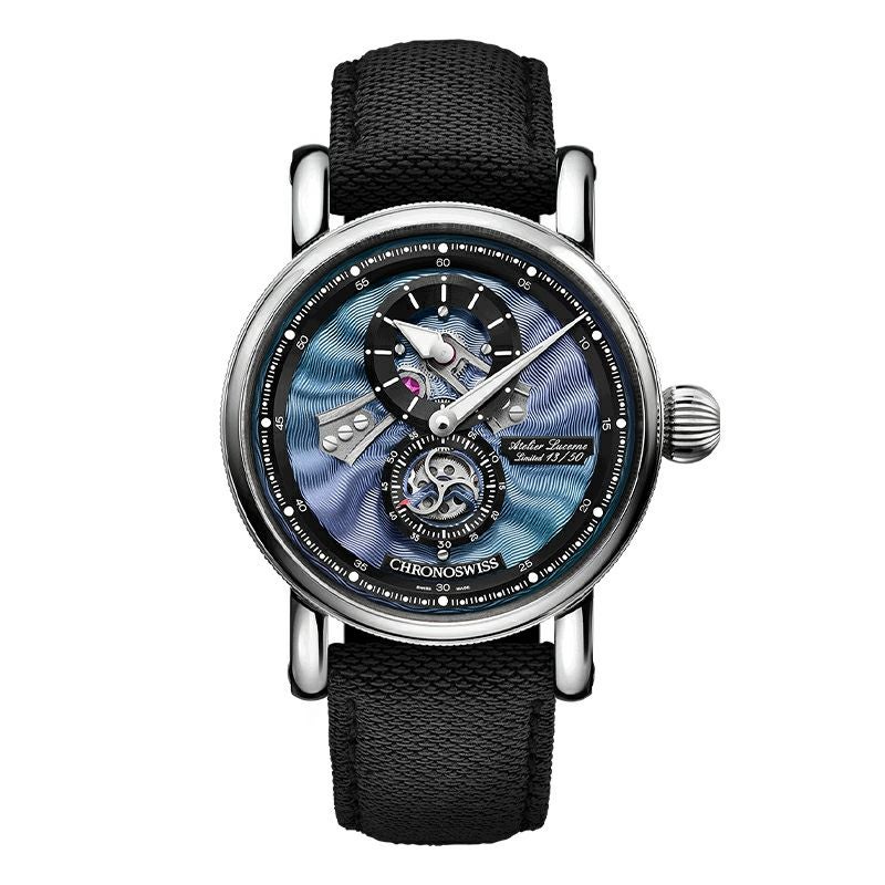 CHRONOSWISS FLYING REGULATOR OPEN GEAR HYPNOTIC クロノスイス フライングレギュレーター オープンギア ヒプノティック CH-8753.1-LIBK