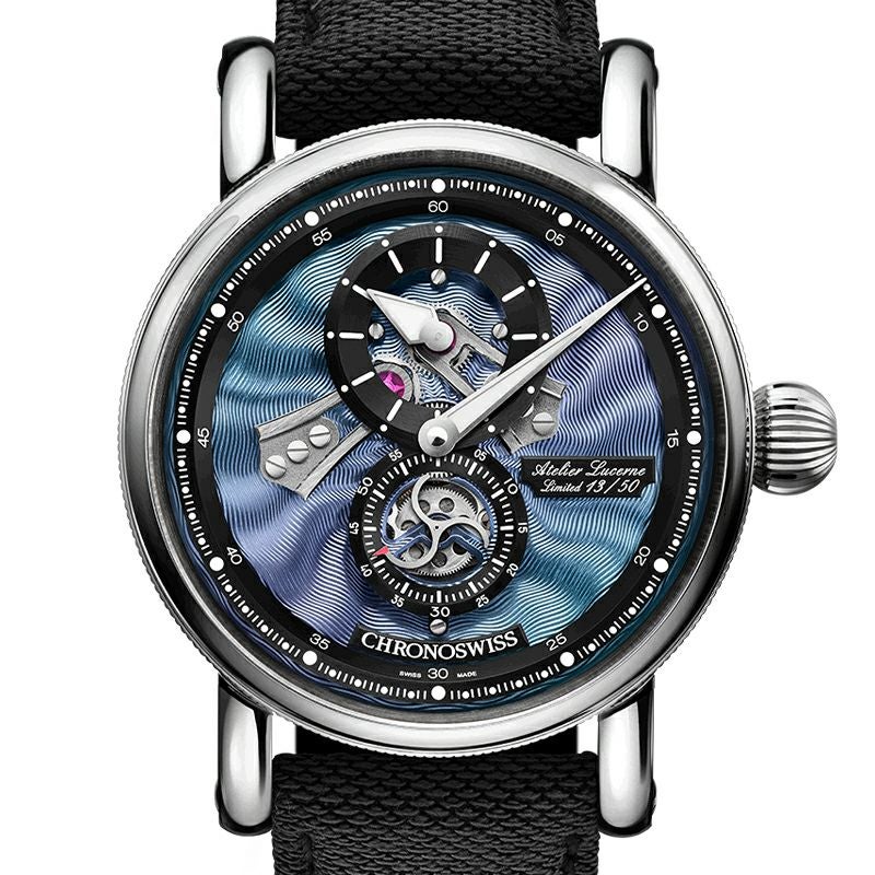 CHRONOSWISS FLYING REGULATOR OPEN GEAR HYPNOTIC クロノスイス フライングレギュレーター オープンギア ヒプノティック CH-8753.1-LIBK