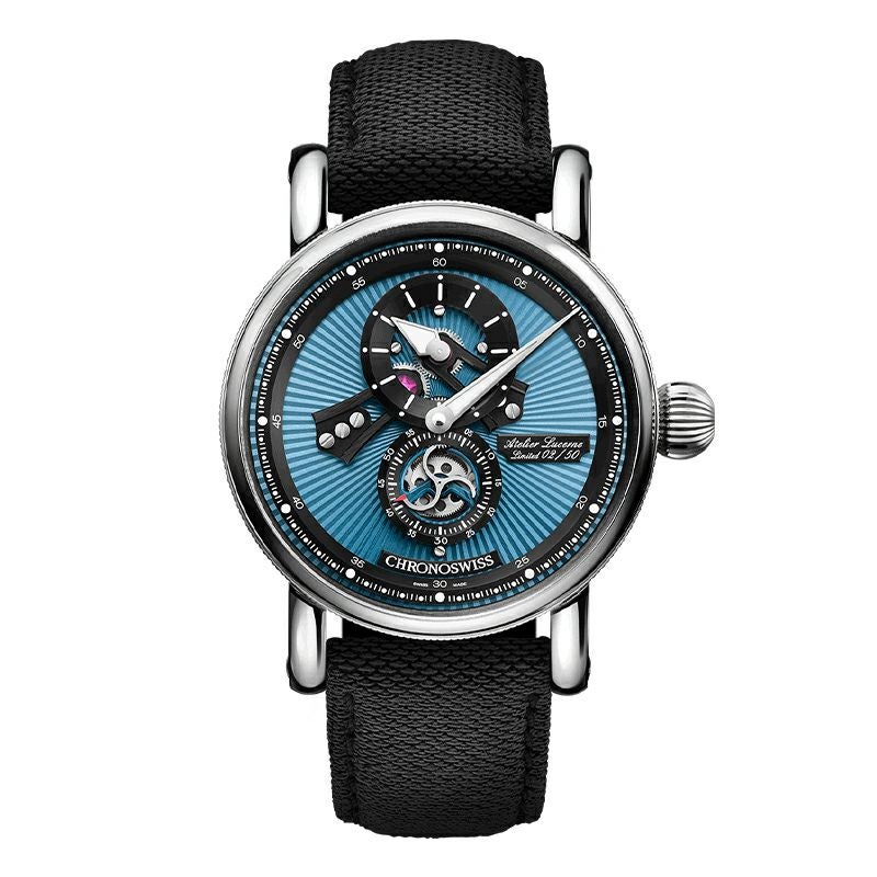 CHRONOSWISS FLYING REGULATOR OPEN GEAR FREEZE クロノスイス フライングレギュレーター オープンギア フリーズ CH-8753.1-LBBK