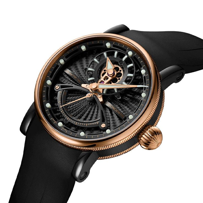 CHRONOSWISS OPEN GEAR RESEC OBSIDIAN MANUFACTURE クロノスイス