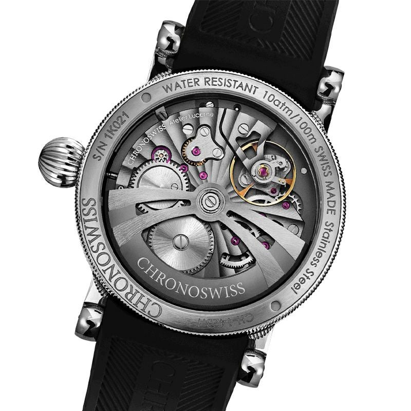 CHRONOSWISS DELPHIS SAPPHIRE クロノスイス デルフィス サファイア CH-1423.1-BKBL1