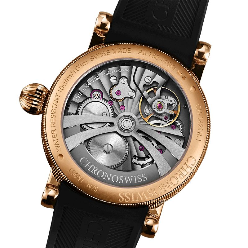 CHRONOSWISS DELPHIS ORACLE クロノスイス デルフィス オラクル CH-1421.1E-BLBK