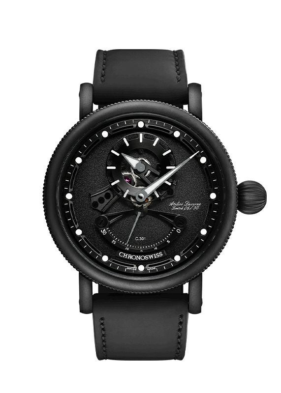 CHRONOSWISS OPEN GEAR RESEC BLACK ICE クロノスイス オープンギア レ･セック ブラックアイス CH-6925M-BKBK