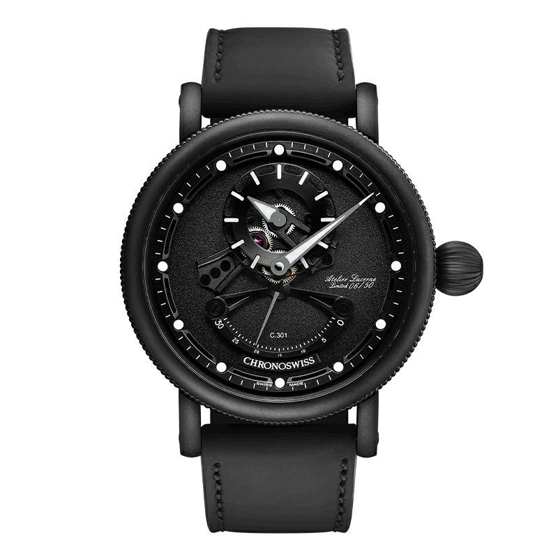 CHRONOSWISS OPEN GEAR RESEC BLACK ICE クロノスイス オープンギア レ･セック ブラックアイス CH-6925M-BKBK