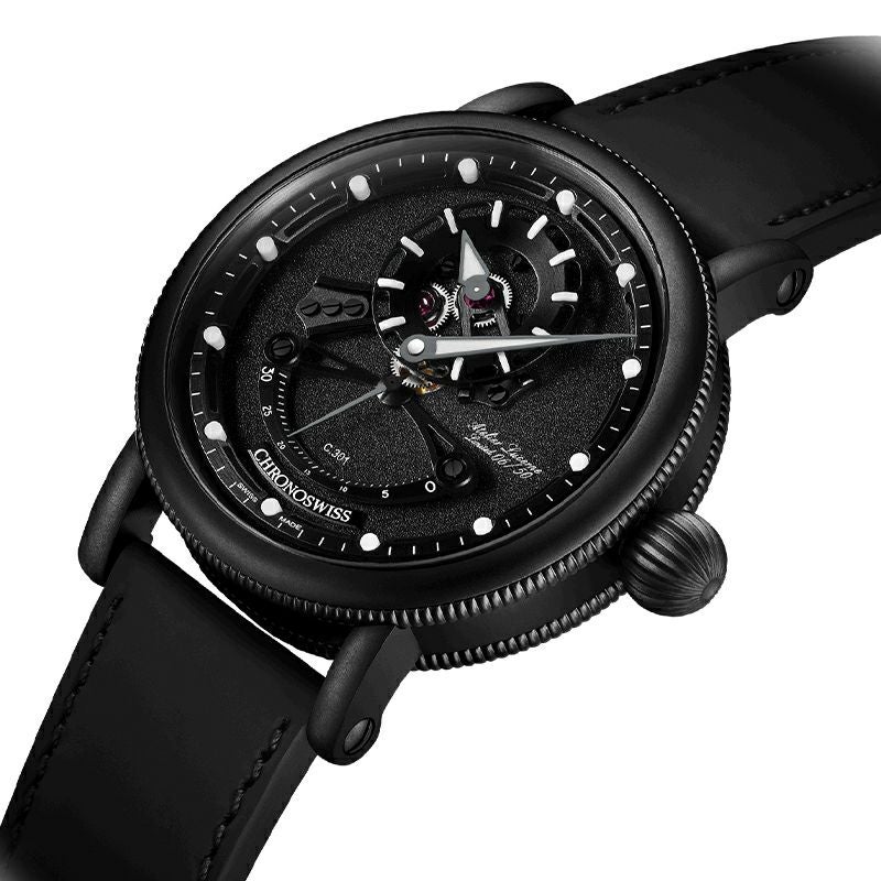 CHRONOSWISS OPEN GEAR RESEC BLACK ICE クロノスイス オープンギア レ･セック ブラックアイス CH-6925M-BKBK