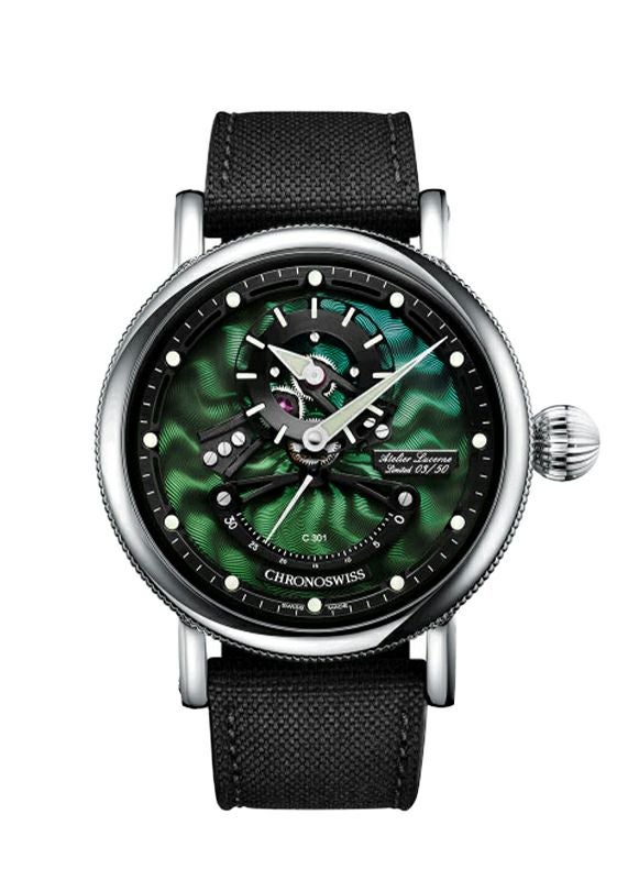 CHRONOSWISS OPEN GEAR RESEC JUNGLE クロノスイス オープンギア レ･セック ジャングル CH-6923-DGRBK