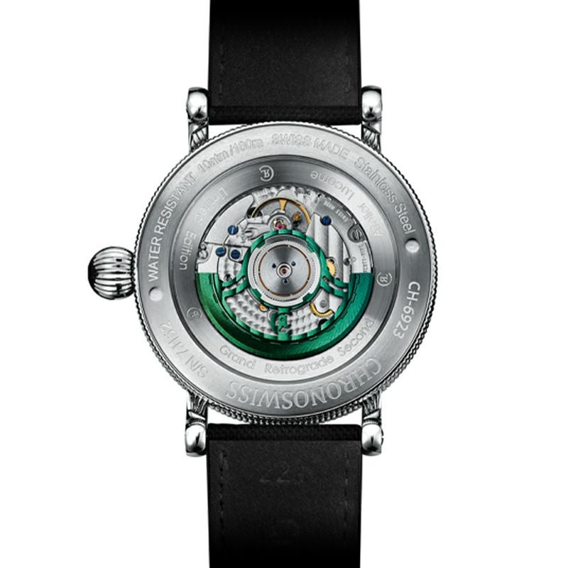 CHRONOSWISS OPEN GEAR RESEC JUNGLE クロノスイス オープンギア レ･セック ジャングル CH-6923-DGRBK