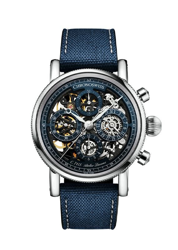 CHRONOSWISS OPUS CHRONOGRAPH TITANIUM クロノスイス オーパス クロノグラフ チタニウム CH-7543T.1S-BL2