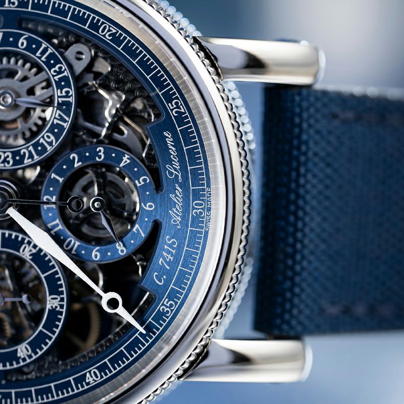 CHRONOSWISS OPUS CHRONOGRAPH TITANIUM クロノスイス オーパス クロノグラフ チタニウム CH-7543T.1S-BL2