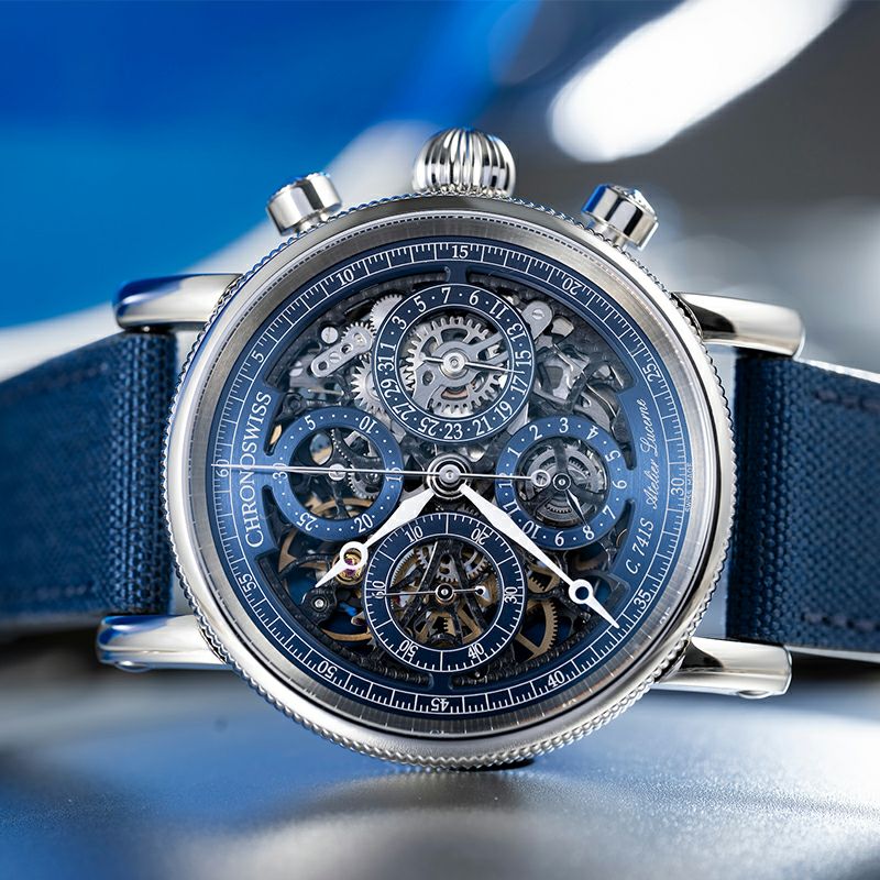 CHRONOSWISS OPUS CHRONOGRAPH TITANIUM クロノスイス オーパス クロノグラフ チタニウム CH-7543T.1S-BL2