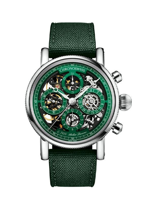 CHRONOSWISS OPUS CHRONOGRAPH TITANIUM クロノスイス オーパス クロノグラフ チタニウム CH-7543T.1S-DGR