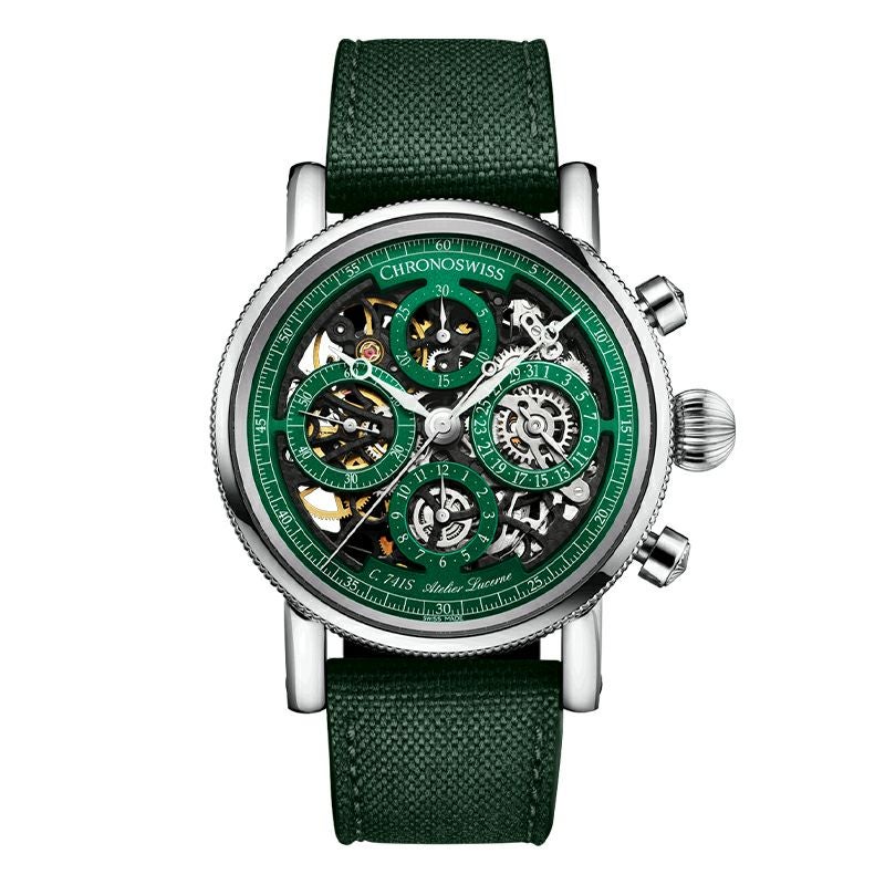 CHRONOSWISS OPUS CHRONOGRAPH TITANIUM クロノスイス オーパス クロノグラフ チタニウム CH-7543T.1S-DGR