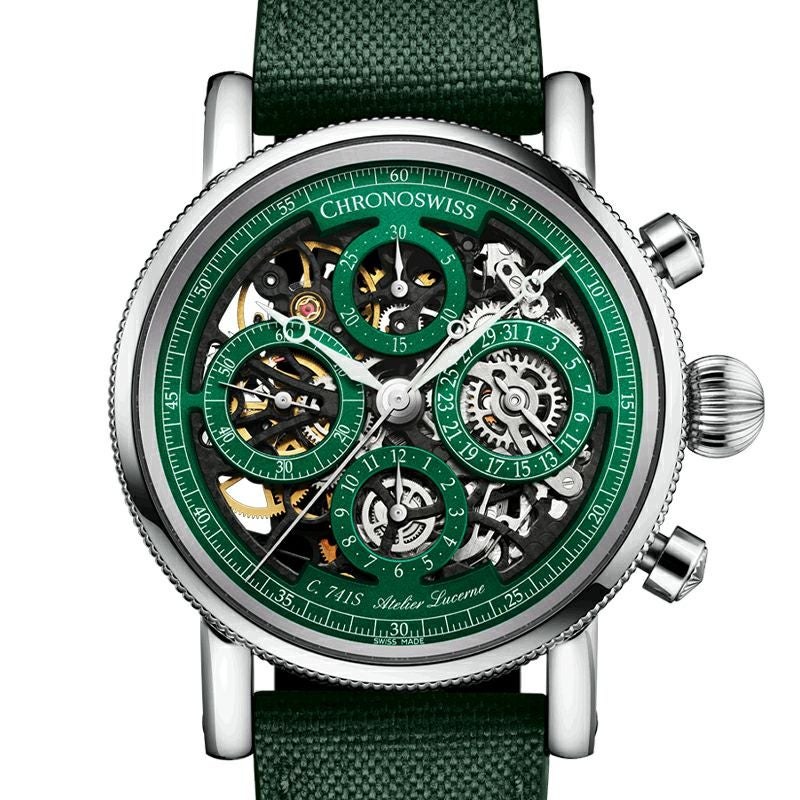 CHRONOSWISS OPUS CHRONOGRAPH TITANIUM クロノスイス オーパス クロノグラフ チタニウム CH-7543T.1S-DGR