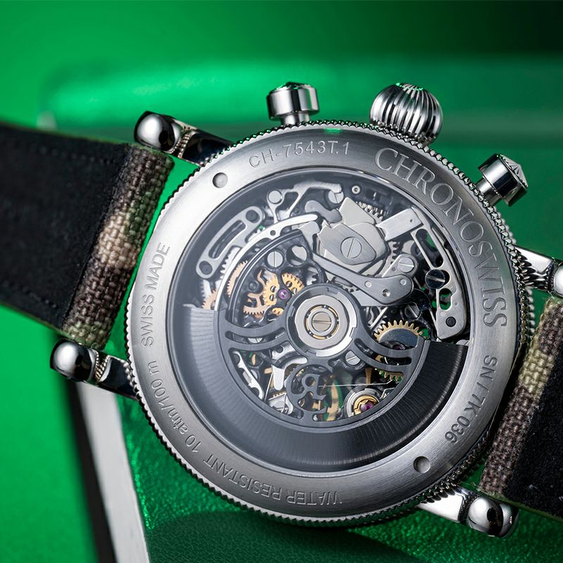 CHRONOSWISS OPUS CHRONOGRAPH TITANIUM クロノスイス オーパス クロノグラフ チタニウム CH-7543T.1S-DGR