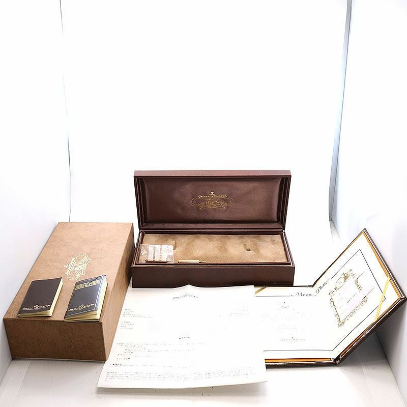 【中古】JAEGER-LECOULTRE SERIE UNIQUE TRIPLE CALENDAR MOON PHASE 150TH ANNIVERSARY ジャガー・ルクルト セリエ ユニーク トリプルカレンダー ムーンフェイズ 創立150周年 141.010.1