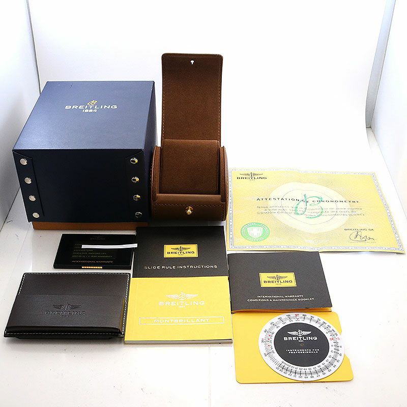 miページ 中古】BREITLING MONTBRILLANT 38 JAPAN EDITION ブライトリング
