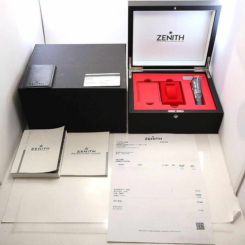 中古】ZENITH CHRONOMASTER EL PRIMERO 50TH REVIVAL ゼニス クロノ