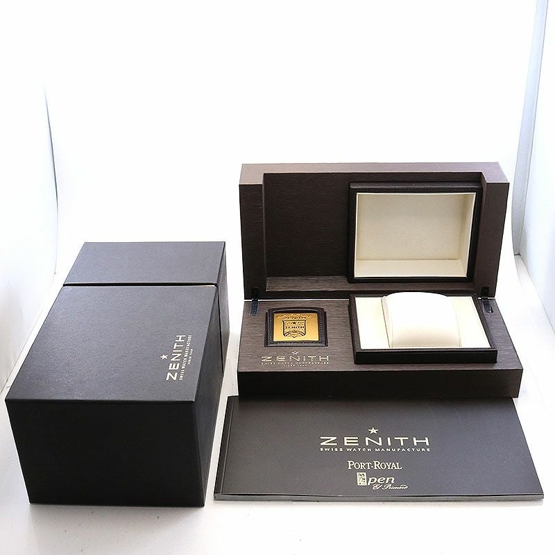 中古】ZENITH GRAND PORT ROYAL OPEN CONCEPT ゼニス グランド ポート