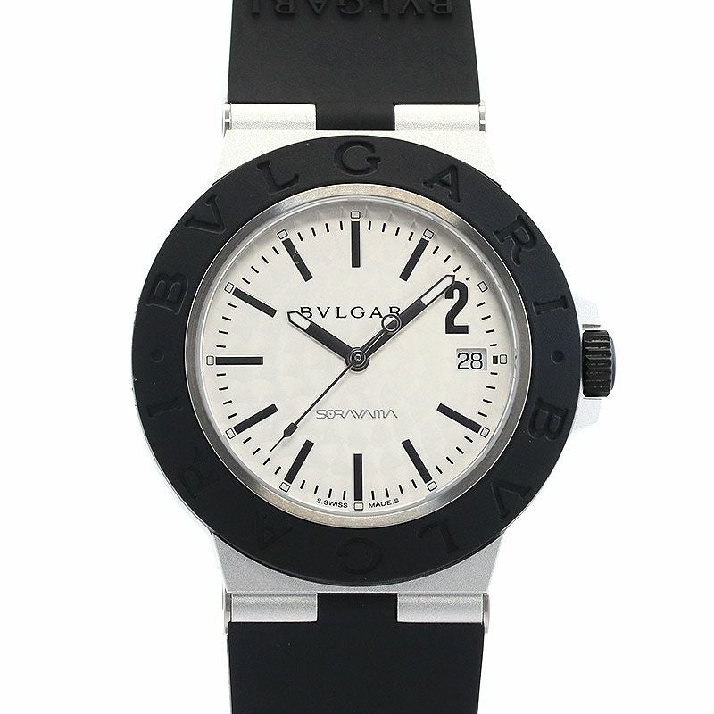 【中古】BVLGARI BVLGARI ALUMINUM HAJIME SORAYAMA LIMITED EDITION ブルガリ ブルガリ アルミニウム 空山基 限定モデル 103703 (BB40AT)