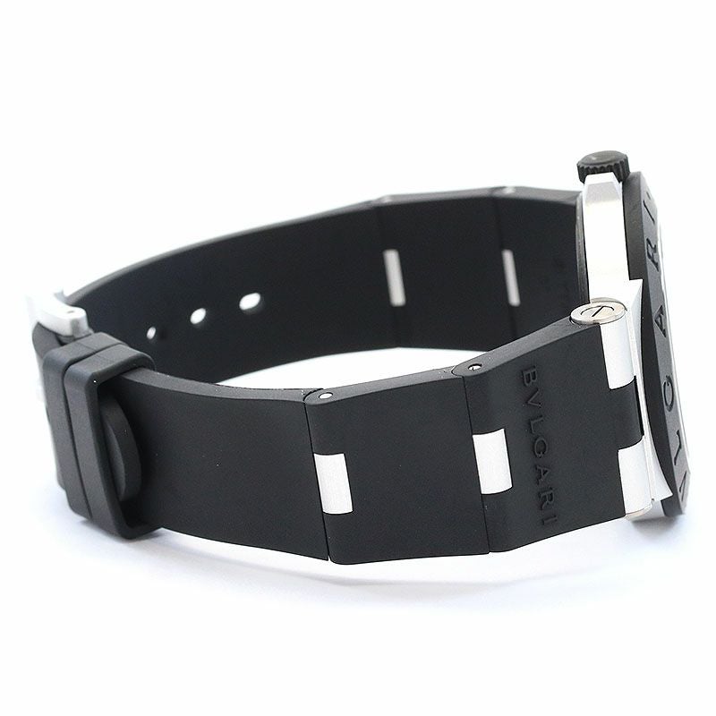 【中古】BVLGARI BVLGARI ALUMINUM HAJIME SORAYAMA LIMITED EDITION ブルガリ ブルガリ アルミニウム 空山基 限定モデル 103703 (BB40AT)