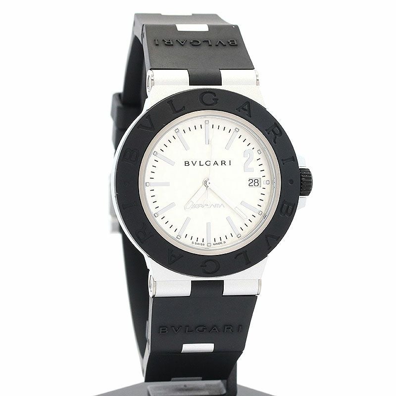 【中古】BVLGARI BVLGARI ALUMINUM HAJIME SORAYAMA LIMITED EDITION ブルガリ ブルガリ アルミニウム 空山基 限定モデル 103703 (BB40AT)