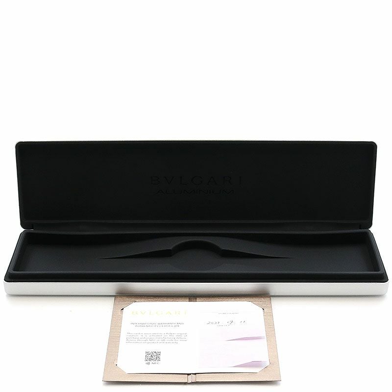 【中古】BVLGARI BVLGARI ALUMINUM HAJIME SORAYAMA LIMITED EDITION ブルガリ ブルガリ アルミニウム 空山基 限定モデル 103703 (BB40AT)