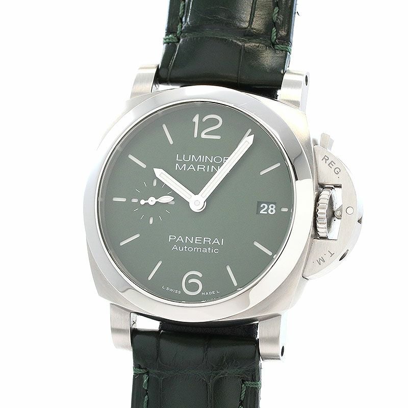中古】PANERAI LUMINOR QUARANTA VERDE MILITARE オフィチーネ