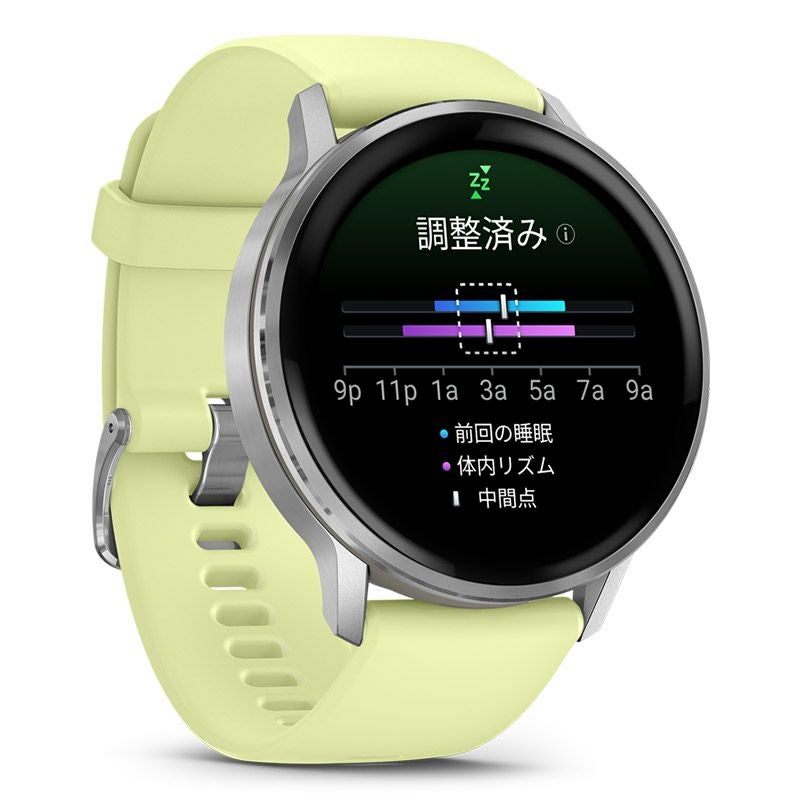 GARMIN Venu 4 45mm Silver / Citron ガーミン ヴェニュー 4 45mm 