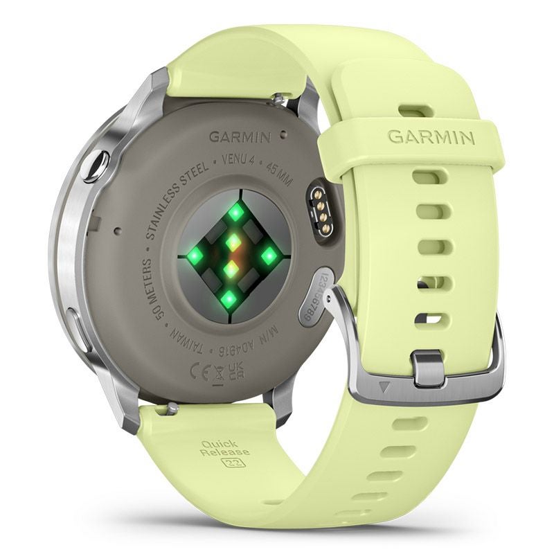 GARMIN Venu 4 45mm Silver / Citron ガーミン ヴェニュー 4 45mm シルバー / シトロン 010-03014-32