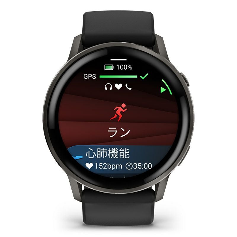 GARMIN Venu 4 45mm Slate / Black ガーミン ヴェニュー 4 45mm