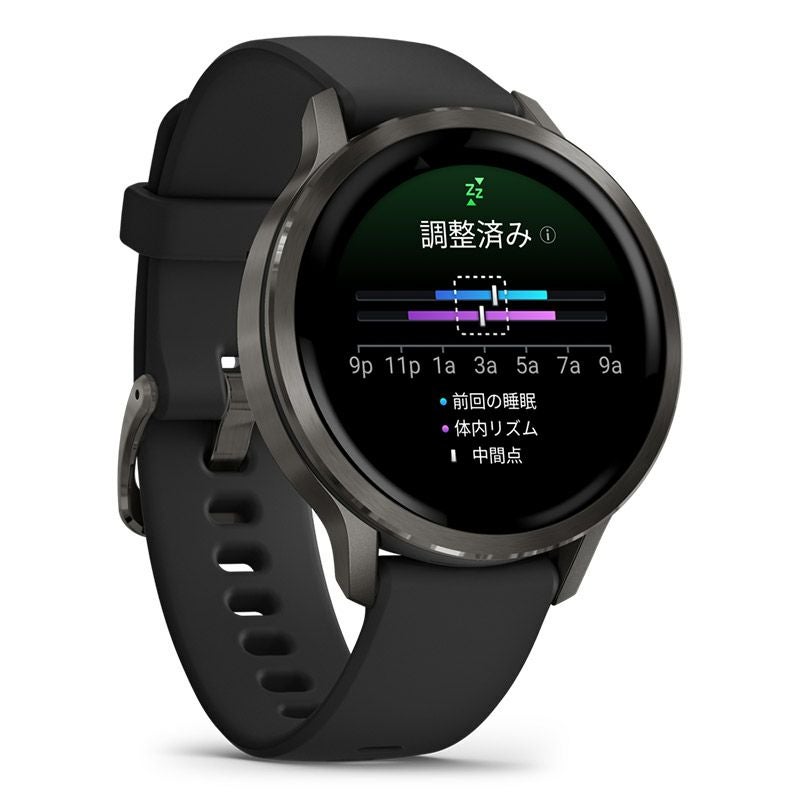 GARMIN Venu 4 41mm Slate / Black ガーミン ヴェニュー 4 41mm スレート / ブラック 010-03013-32
