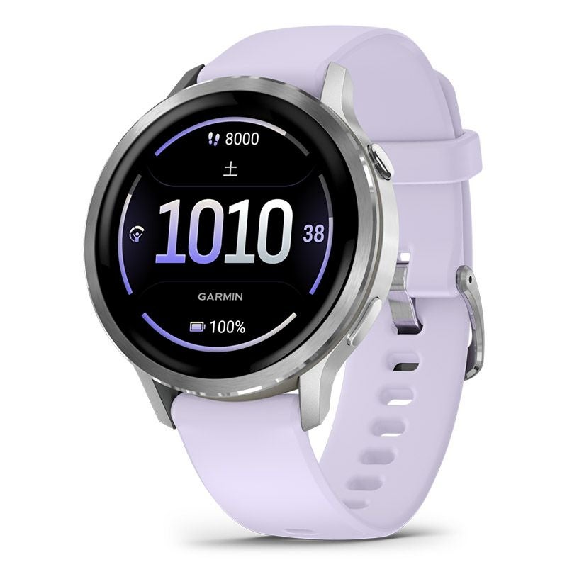 GARMIN Venu 4 41mm Silver / Periwinkle ガーミン ヴェニュー 4 41mm 