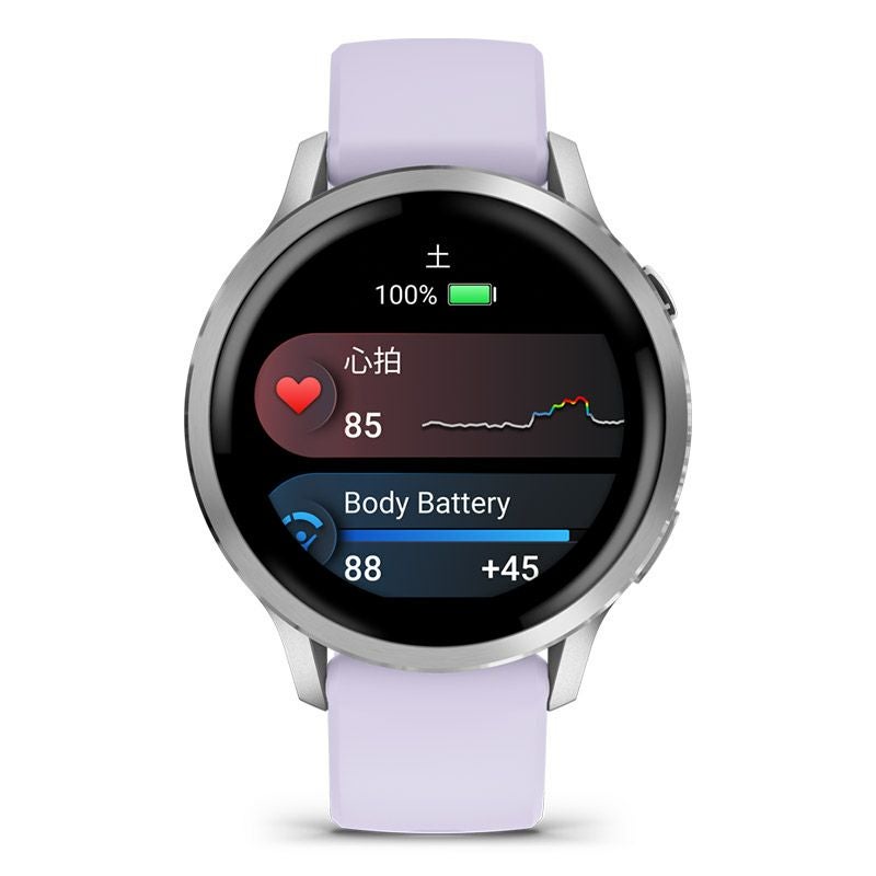 GARMIN Venu 4 41mm Silver / Periwinkle ガーミン ヴェニュー 4 41mm 