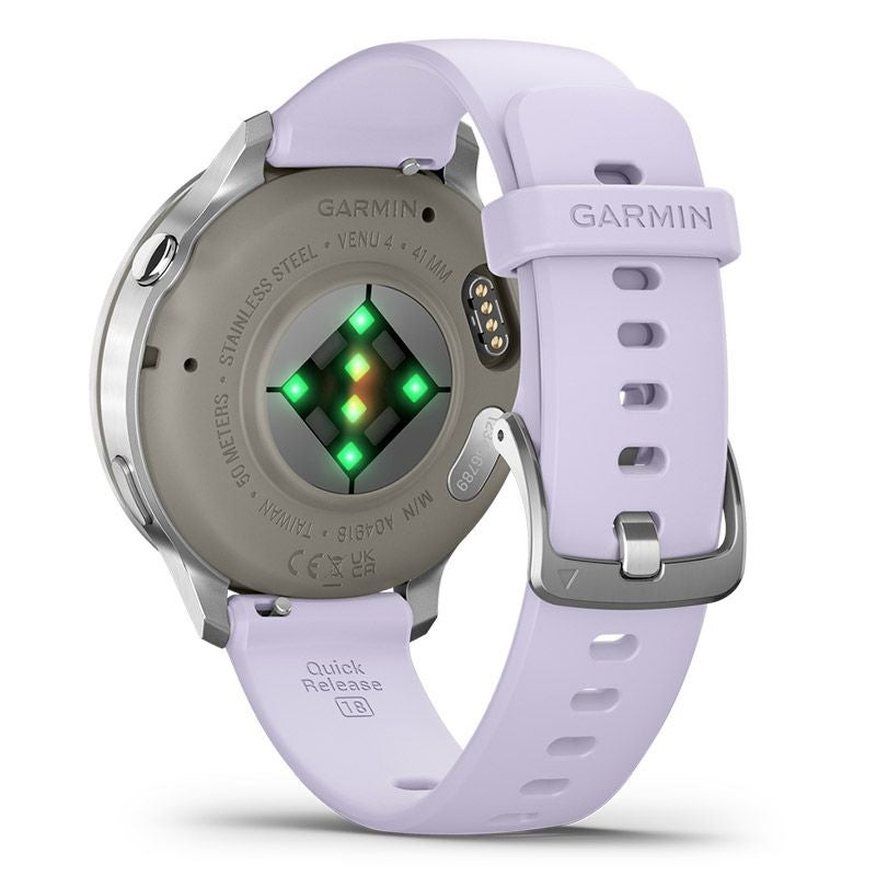 GARMIN Venu 4 41mm Silver / Periwinkle ガーミン ヴェニュー 4 41mm 