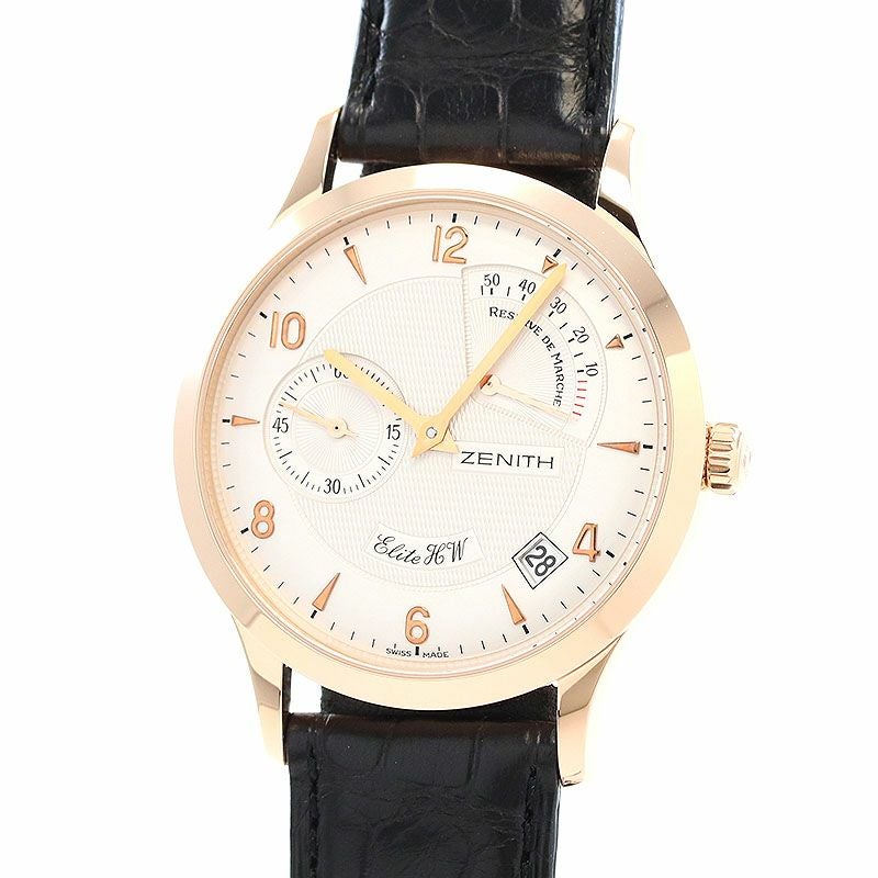 【中古】ZENITH CLASS ELITE HW RESERVE DE MARCHE ゼニス クラス エリート HW リザーブ・ド・マルシェ 17.1125.655/01