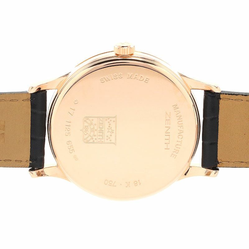 【中古】ZENITH CLASS ELITE HW RESERVE DE MARCHE ゼニス クラス エリート HW リザーブ・ド・マルシェ 17.1125.655/01