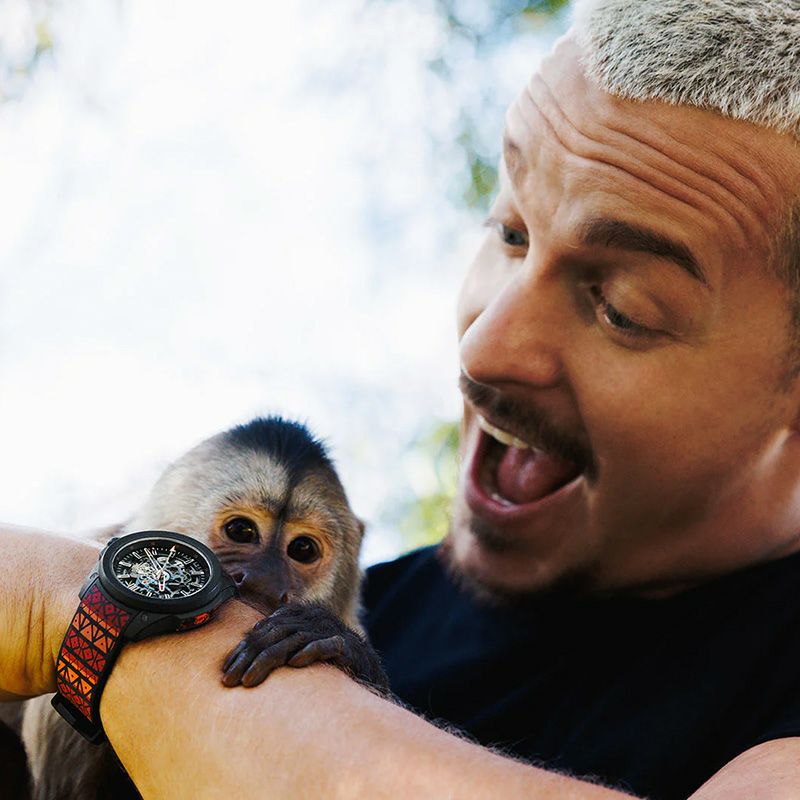 NORQAIN WILD ONE SKELETON 42MM HAKUNA MIPAKA LIMITED EDITION