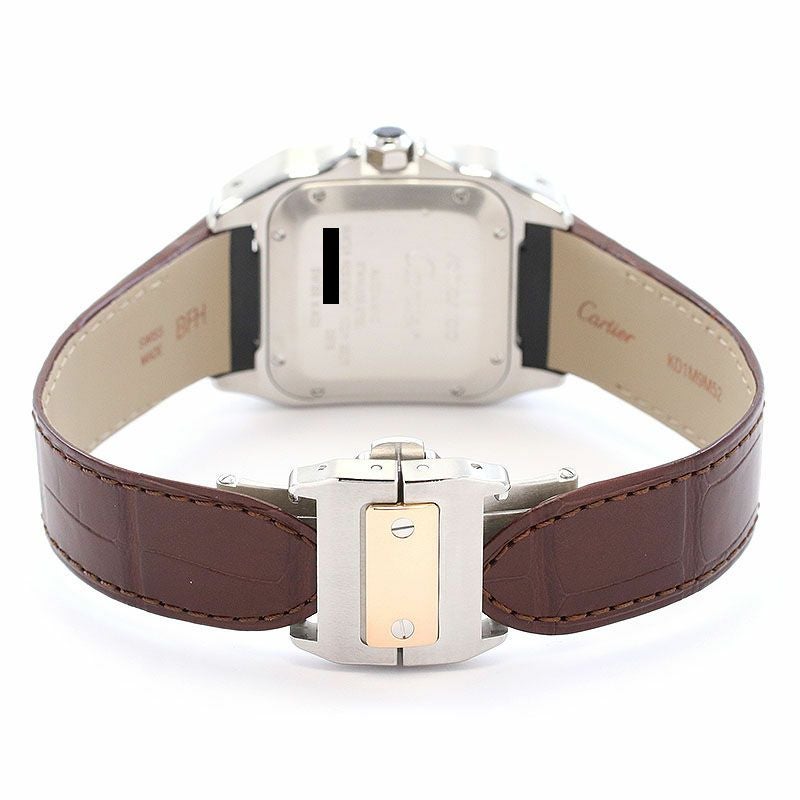 【中古】CARTIER SANTOS 100 MEDIUM MODEL カルティエ サントス 100 MM W20107X7