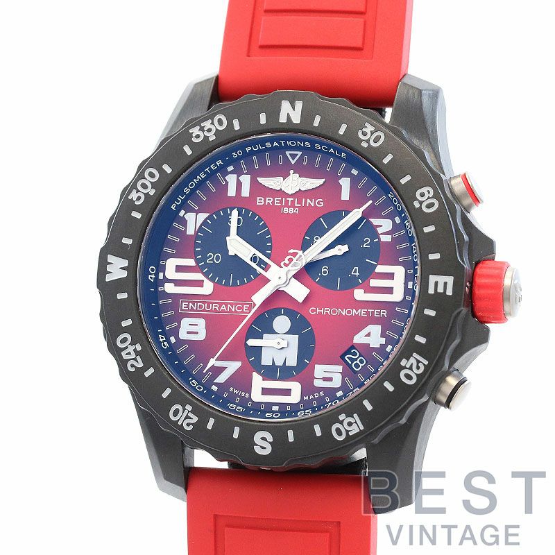 【中古】BREITLING ENDURANCE PRO 44 IRONMAN ブライトリング エンデュランス プロ 44 アイアンマン X823109A1K1S1