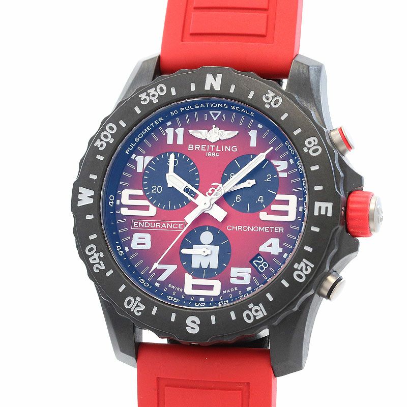 【中古】BREITLING ENDURANCE PRO 44 IRONMAN ブライトリング エンデュランス プロ 44 アイアンマン X823109A1K1S1