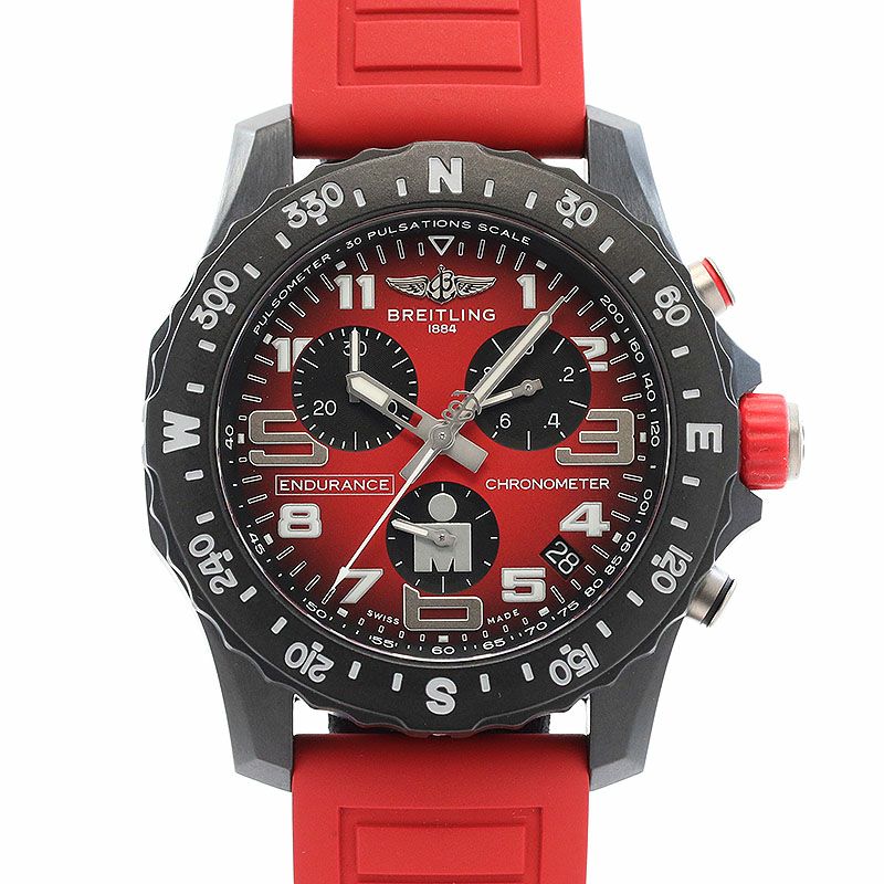 【中古】BREITLING ENDURANCE PRO 44 IRONMAN ブライトリング エンデュランス プロ 44 アイアンマン X823109A1K1S1